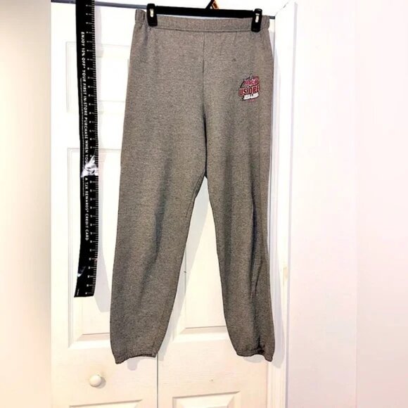 New heather Gray US open authentic Sweatpants ladies (intl) size small nwot - Picture 1 of 12